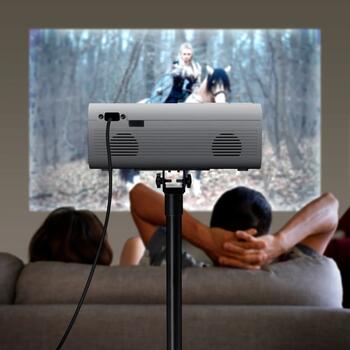 Lenco projektrors 480P, 2HDMI, USB, VGA (LPJ-280WH)