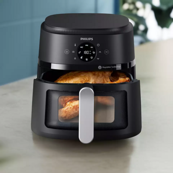 Philips karstā gaisa katls, 1700W, 6.2L, melns (NA231/00)