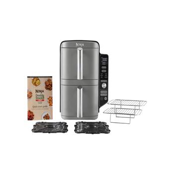 Ninja karstā gaisa katls Double Stack XL, 9.5l, 2470W, pelēks (SL400EU)