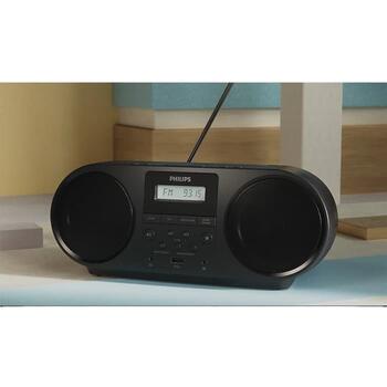 PHILIPS CD Soundmachine magnetola, melna (TAZ5000/10)