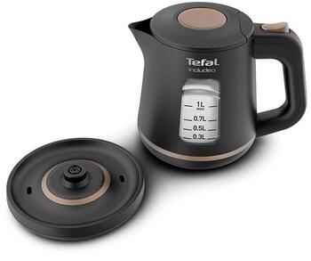 TEFAL tējkanna Includeo, 2400W, 1L, melna (KI533811)