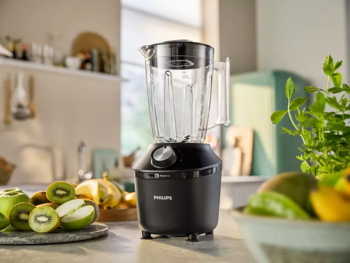 PHILIPS blenderis, 2 l, 600 W, melns (HR2291/01)