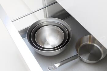BRABANTIA putošanas bļodu komplekts 3gb, matt steel/black (363900)