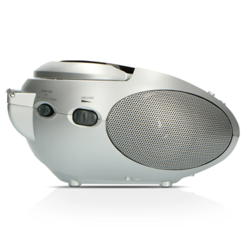 Lenco CD magnetola, melna/ sudraba (SCD-24 Black/Silver)