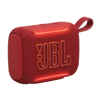JBL ūdensizturīga portatīvā skanda JBL Go 5, sarkans (JBLGO5RED)
