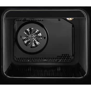 Electrolux elektriskā plīts ar elektrisko cepeškrāsni, melna (LKR564275K)
