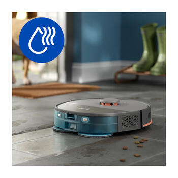 PHILIPS HomeRun 5000. sērijas Putekļsūcējs robots ar mazgāšanas funkciju, pelēks (XU5000/10)