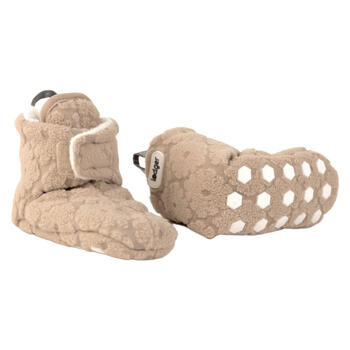 Lodger Slipper Folklore Fleece čībiņas, Beige, 6-12m (SL 630_6-12)