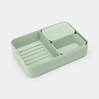 BRABANTIA Make & Take pusdienu kārba, bento, jade green (203527)