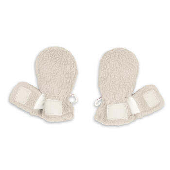 Lodger Mittens Teddy bērnu cimdiņi, Birch, 0-12m (MTT 599_0-12)