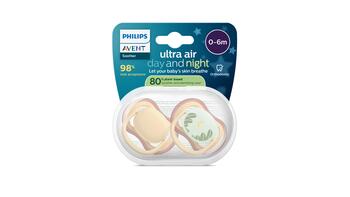 Philips Avent māneklītis Ultra Air day and night, 0-6M, (2gab) (SCF087/09)