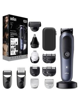 BRAUN All-in-One Series 7, 15-in-1 matu, bārdas un ķermeņa trimmeris (AIO7580)