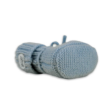 Lodger Slipper Merino vilnas čībiņas, Blue Fogg, 0-6m (SLM 110_0-6)