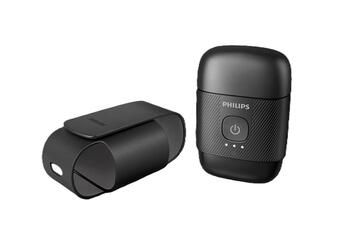 PHILIPS Shaver Series 5000 Compact elektriskais skuveklis mitrai un sausai skūšanai, melns (S591/05)