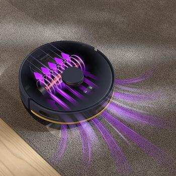 PHILIPS HomeRun 2000. sērijas Putekļsūcējs robots ar mazgāšanas funkciju, tumši zils (XU2100/15)
