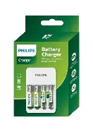 PHILIPS bateriju lādēšanas ierīce (SCB4013NB/00)