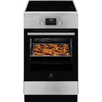 Electrolux elektriskā plīts ar elektrisko cepeškrāsni un indukcijas virsmu, 50cm (1. kopija) (LKI564267X)
