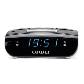 AIWA digitālais radio modinātājs, melns (CR-15)