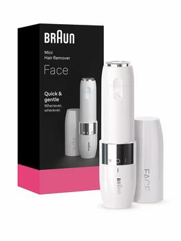 BRAUN Face Mini FS1000 sejas matu noņemšanas ierīce, balta (FS1000)