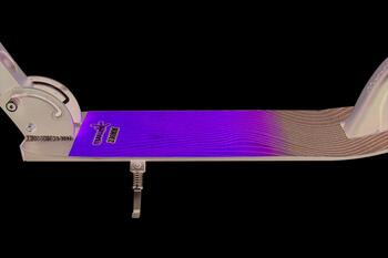 Muuwmi Aluminium Scooter PRO skrejritenis 230 mm, zaļš (AU 467)