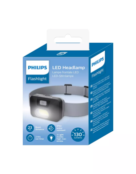 PHILIPS LED galvas lukturis, melns (SFL1000H/10)