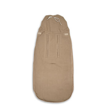Lodger Mini BunkerTeddy vissezonas guļammaiss autokrēsliņiem, Beige (BKM 630)