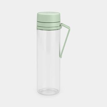 BRABANTIA Make & Take ūdens pudele ar sietiņu, jade green (202445)