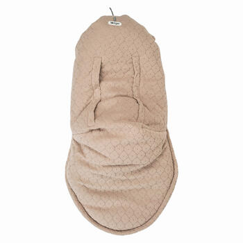 Lodger Bunker Folklore Fleece vissezonas guļammaiss, Beige (BK 630)