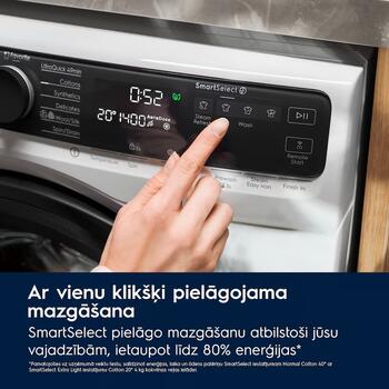 Electrolux veļas mašīna UltraCare un tvaika programmu, 11kg., melna (EW8FG5602CDE)