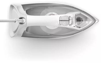 PHILIPS 5000 sērijas Tvaika gludeklis, 2400W (balts/pelēks) (DST5010/10)