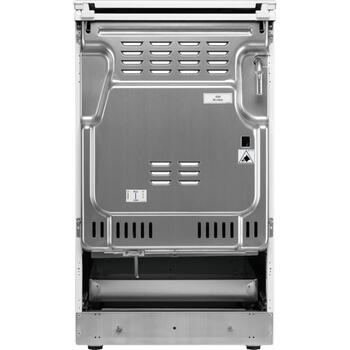 Electrolux gāzes plīts ar elektrisko cepeškrāsni, balta (LKK560232W)