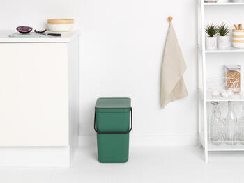 BRABANTIA atkritumu tvertne Sort & Go, 25 l, Fir Green (129964)