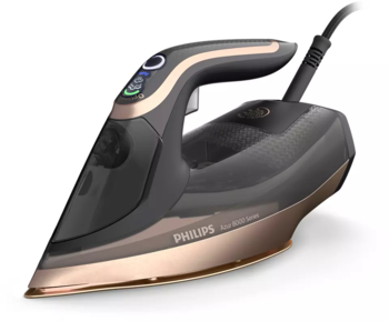 PHILIPS 8000 sērijas Tvaika gludeklis,3000W, melns (DST8041/80)