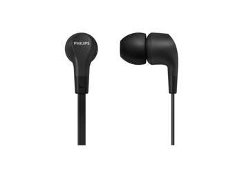 PHILIPS In-Ear austiņas, melnas (TAE1105BK/00)