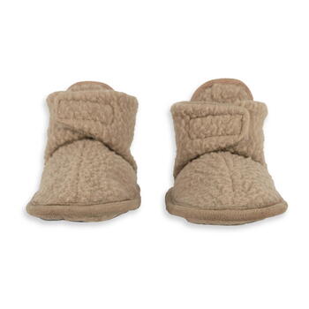 Lodger Slipper Teddy čībiņas, Beige, 3-6m (SLT 630_3-6)