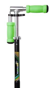 Muuwmi Aluminium Scooter NEON skrejritenis, 125 mm, ar gaismiņām (AU 102)