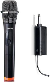 Lenco bezvadu mikrofons, melns (MCW-011BK)