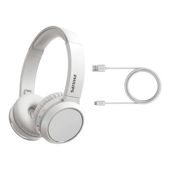 PHILIPS austiņas On-Ear ar Bluetooth, baltas (TAH4205WT/00)
