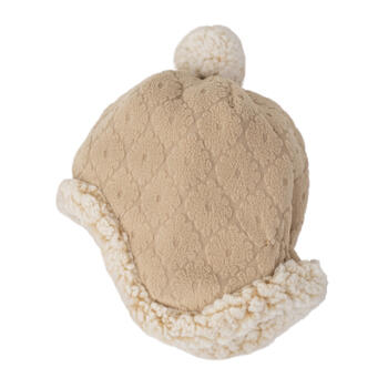 Lodger Hatter Folklore Fleece cepure, Beige, 12-24m (HT 630_12-24)
