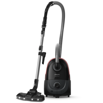 PHILIPS 6000 series putekļsūcējs ar maisu, 900W, melns (XD6142/12)