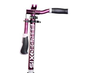 Six Degrees Aluminium Scooter skrejritenis 180/145 mm, rozā (AU 588)
