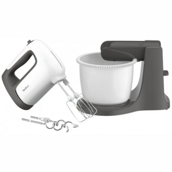 TEFAL mikseris Prep'Mix+, 500W, balts/pelēks (HT464138)