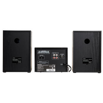 AIWA mikro mūzikas sistēma ar Bluetooth, melna (MSBTU-300MKII)
