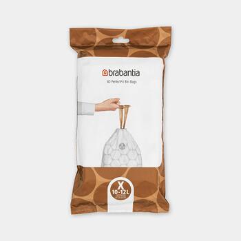 BRABANTIA atkritumu tvertņu maisiņi, 10-12 l, (X) (40 gab) (138041)