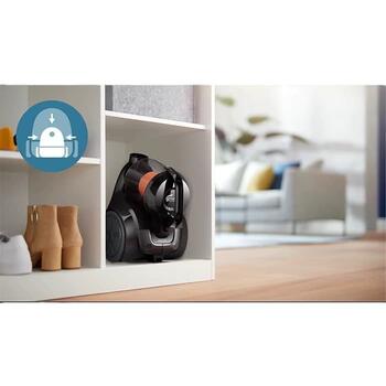 PHILIPS 1000. sērijas PowerCyclone bezmaisa putekļsūcējs, 800 W, melns (XB1142/10)
