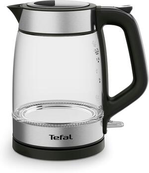 TEFAL tējkanna 1.7 l, melna/caurspīdīga (KI605830)