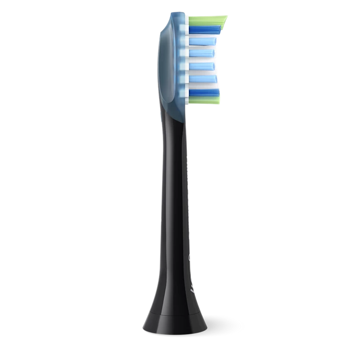 Sonicare C3 Premium Plaque Defence zobu birstes uzgaļi, 4 gab, melns (HX9044/88)