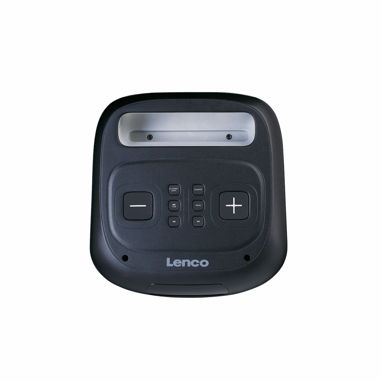 Lenco bluetooth skaļrunis, ar apgaismojumu un mikrofonu (PA-101BK)
