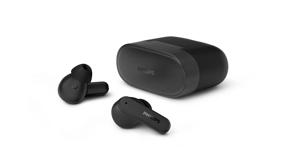 PHILIPS bezvadu austiņas, melnas (TAT2000BK/00)