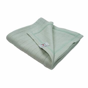 Lodger Swaddler Solid kokvilnas autiņš, 70x70 cm, Peppermint (SSW 104)